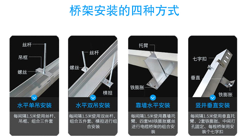 防火槽式橋架(圖6) 電纜橋架安裝圖